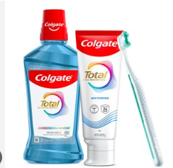 toothpaste toothbrush & mouthwash