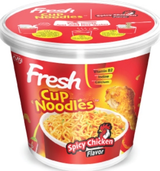 fresh noodles in cup/ instant