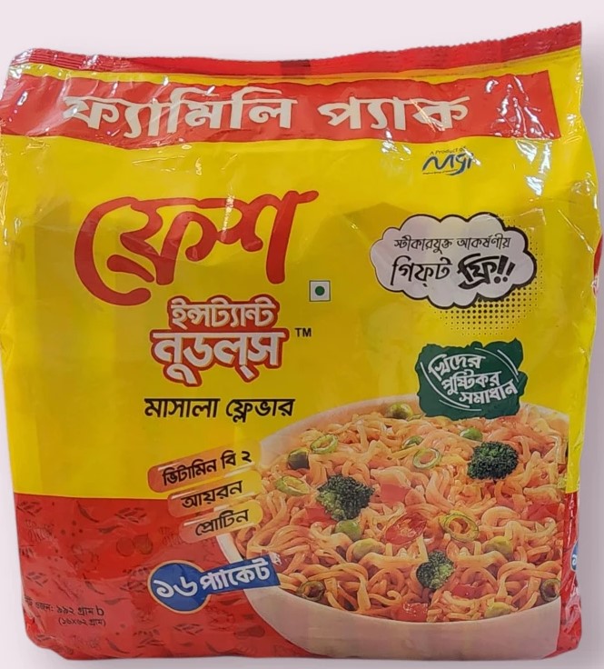 fresh instant noodles /16packet/992g/masala flavour