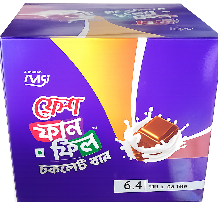 FunFill  choclatebar fresh 36p