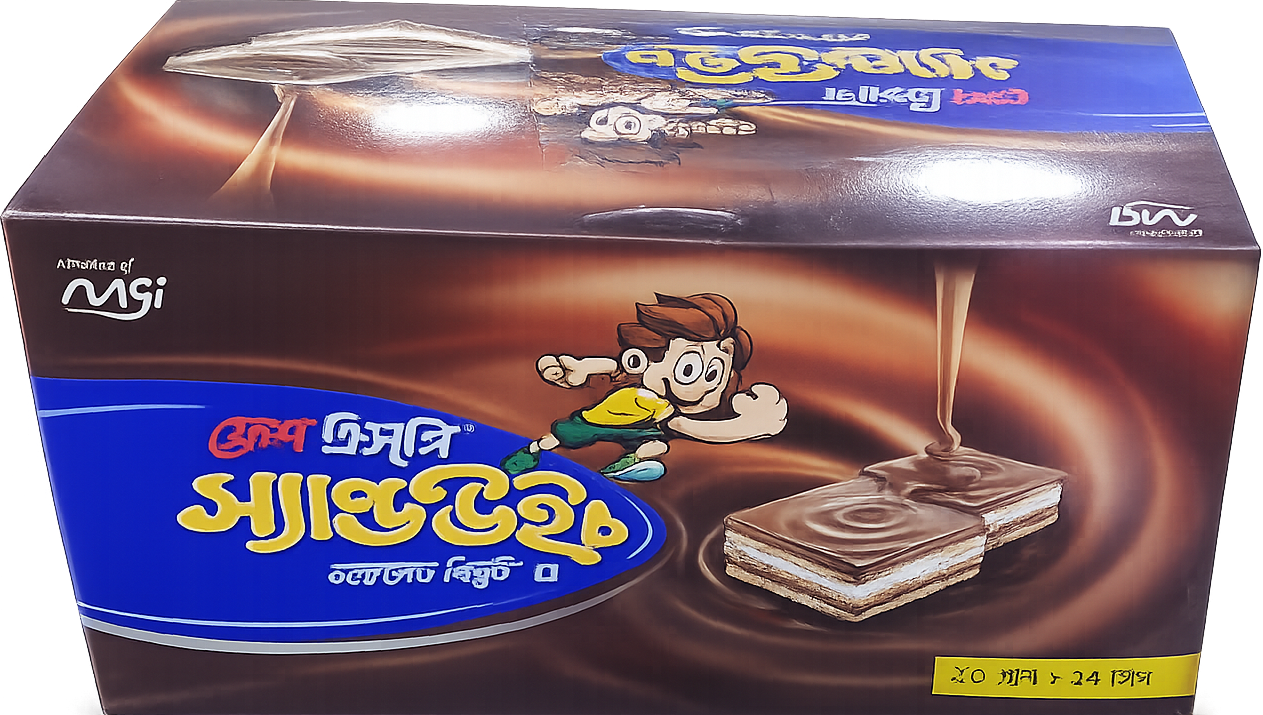 crispee sandwich wafer fresh 24p 20g