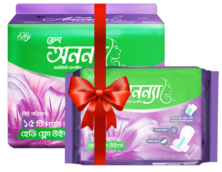 Fresh Anonna Sanitary Napkin Belt System 15Pcs