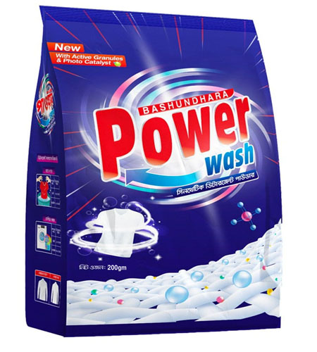 Bashundhara Power Wash Detergent 200g