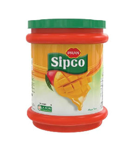PRAN Sipco Mango  Flavor Soft Drink Powder 500g