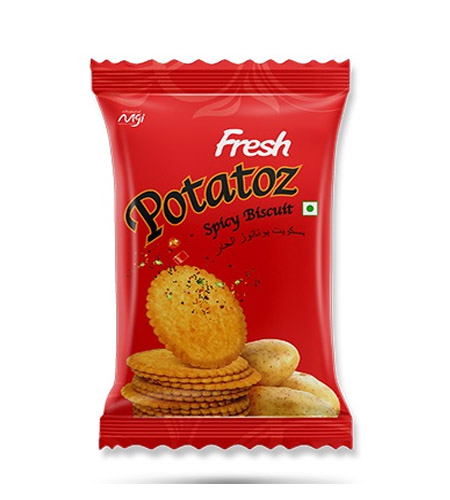 Fresh Potatoz Spicy Biscuits 13g