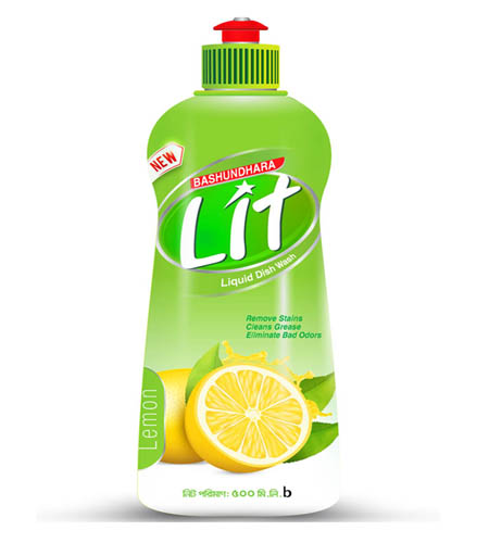 Bashundhara Lit Liquid Dish Wash 500ml