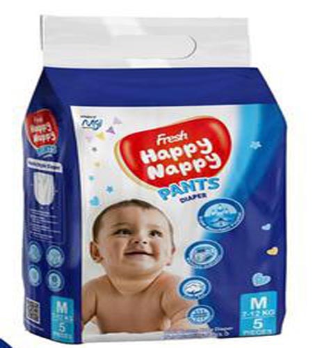 Fresh Happy Nappy Pant Diaper M(7-12 kg) - 40 pcs