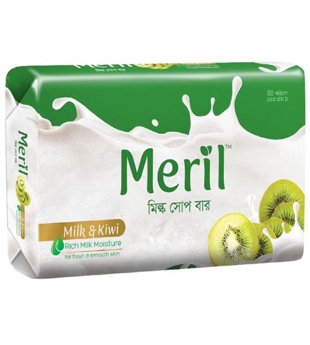Meril Milk & Kiwi Soap Bar 75g