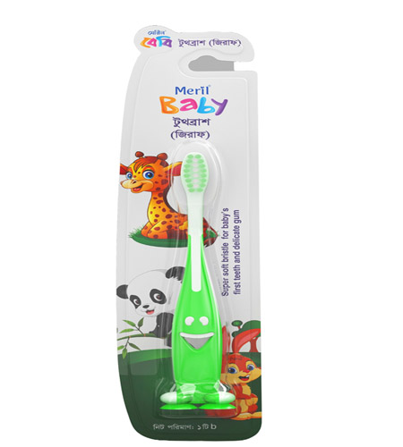 Meril Baby Toothbrush- Giraffe