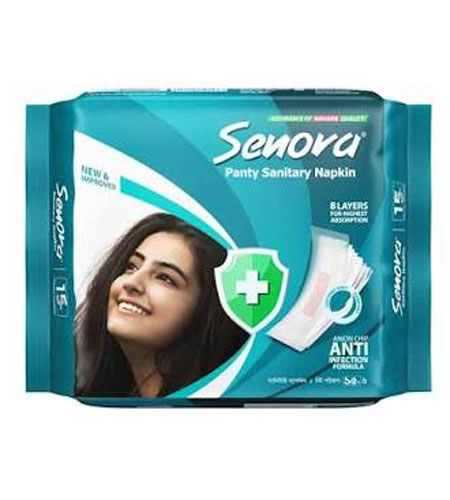 Senora Panty Sanitary Napkin- 15 Pads
