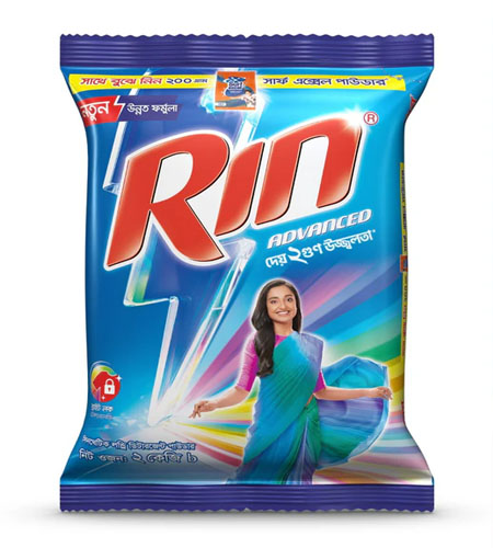 Rin Advanced Synthetic Laundry Detergent Powder 200g