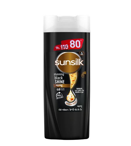 Sunsilk Shampoo Stunning Black Shine 170ml