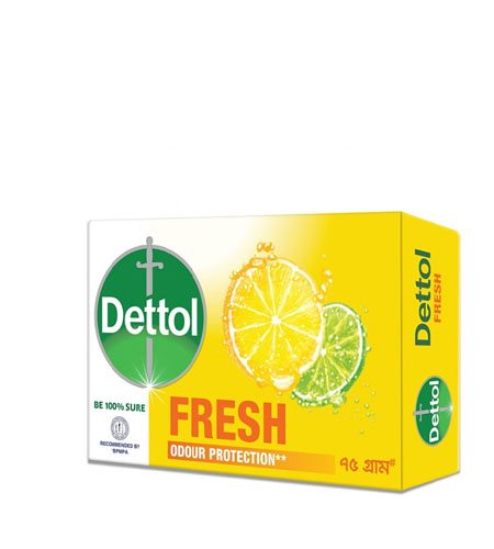 Dettol Soap Lime Fresh 75g