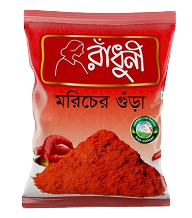 radhuni morich ar gura 100g