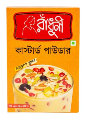 radhuni kastard powder 140g