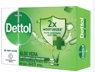 Dettol Soap Aloe Vera Bathing Bar Soap 75g