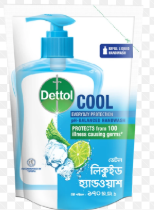 Shop Dettol Hand Wash Cool 170ml